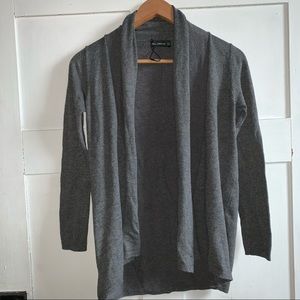 Zara Gray Knit Cardigan